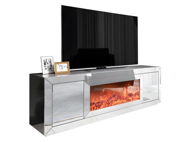 Nos meubles TV et consoles offrent des solutions de rangement élégantes et pratiques pour un salon organisé et moderne.