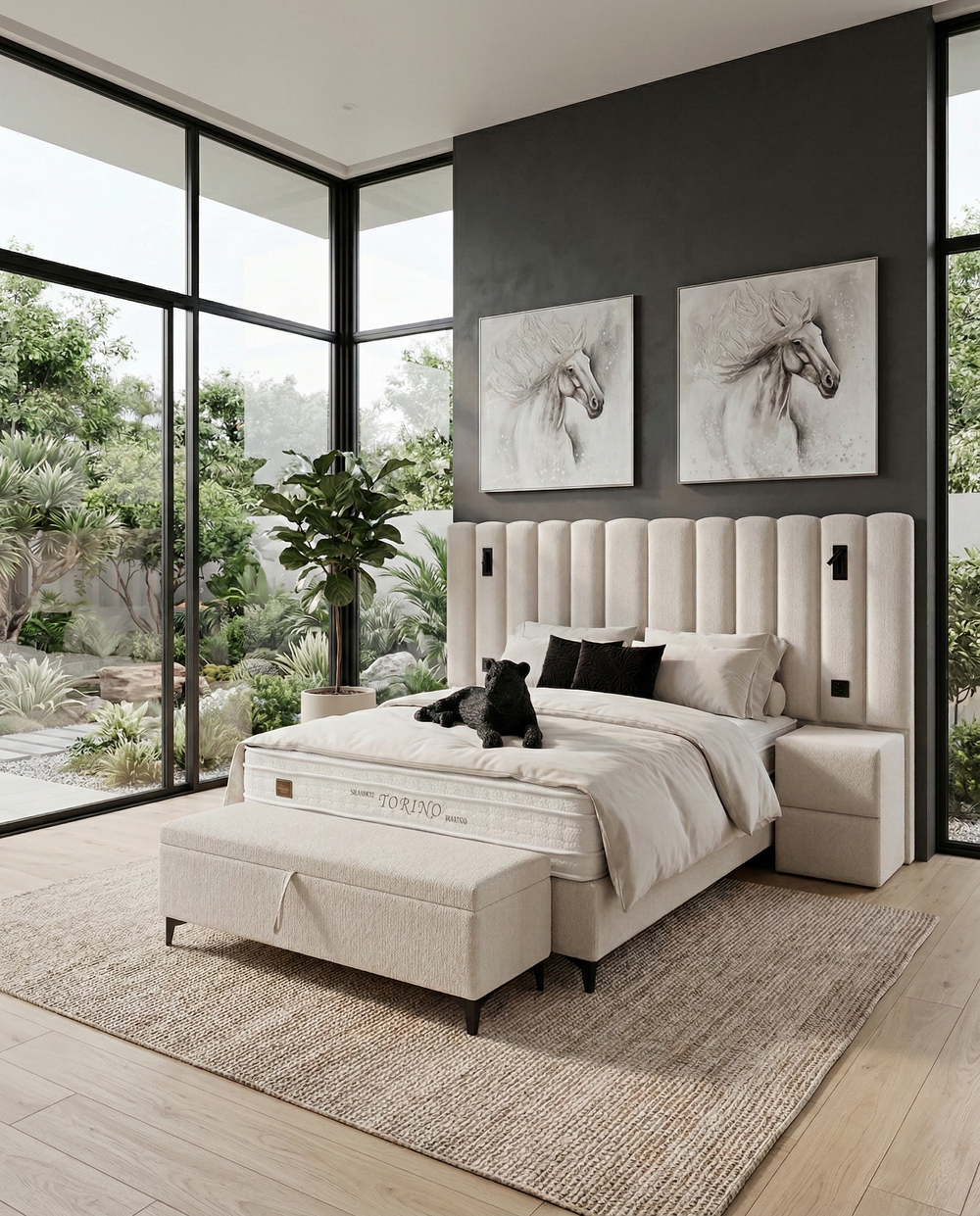 Lit Coffre Diamond DELUX