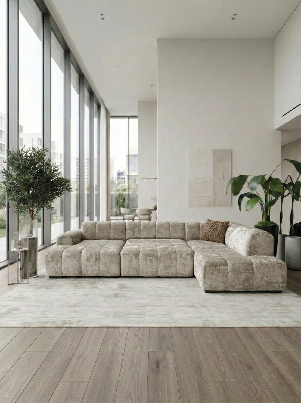 Canapé Panoramique AURAS U Panoramique Electrique