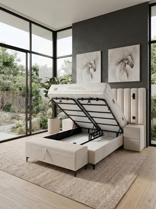 Lit Coffre Diamond DELUX