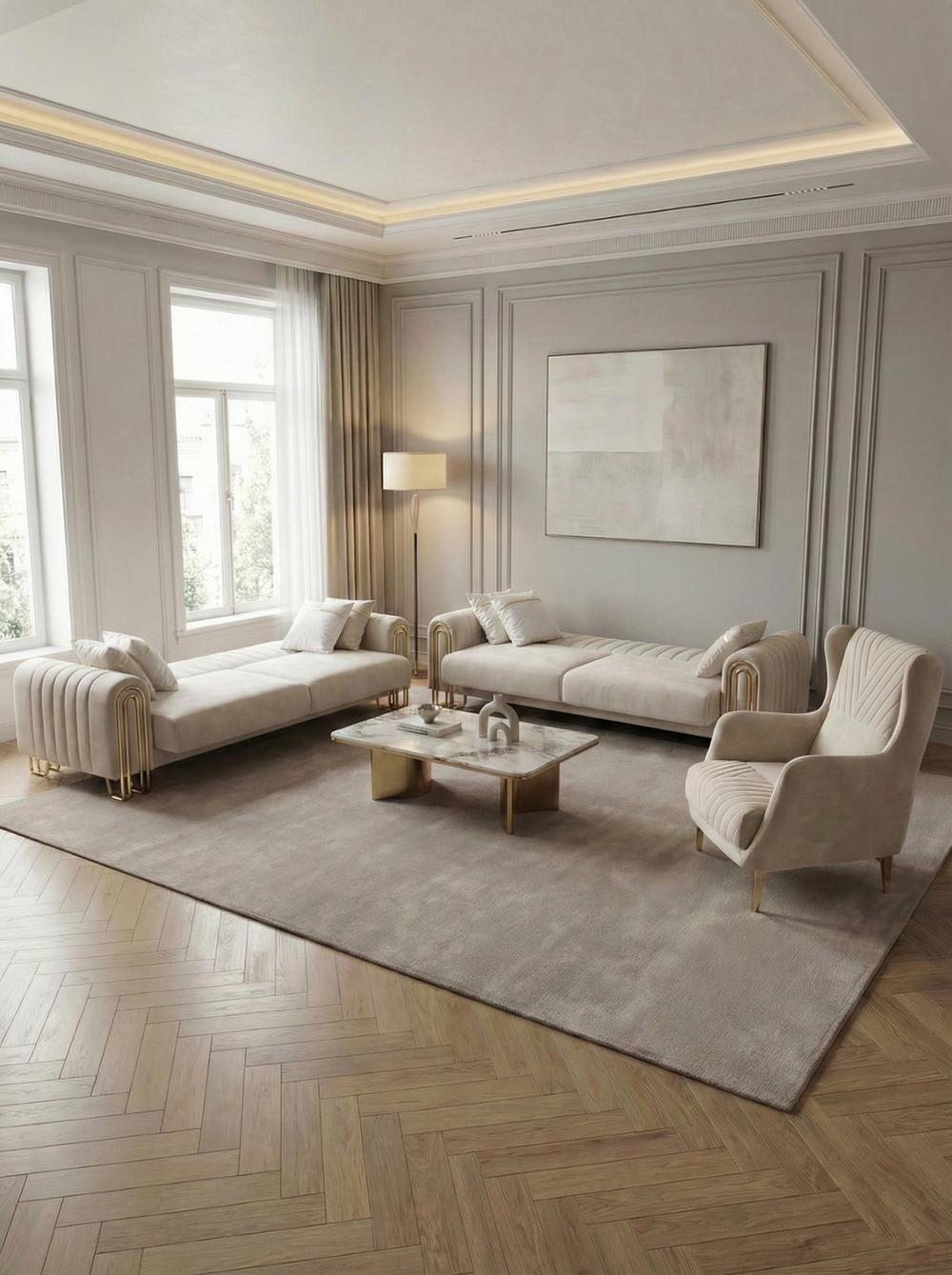 Ensemble Canapé Montana- Convertible Coffre