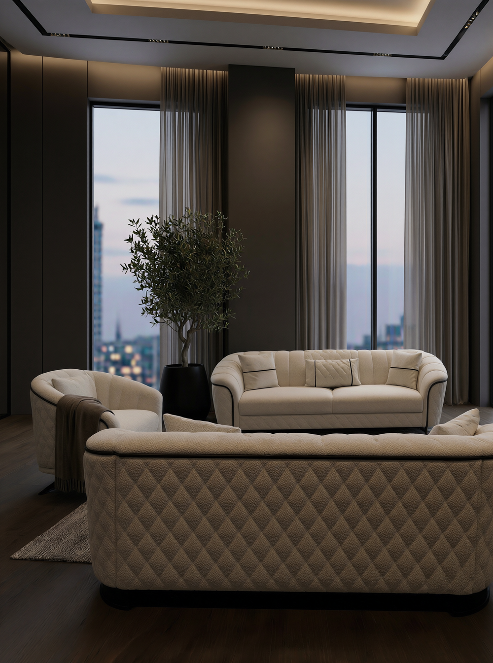 Ensemble Canapé VICTORIA