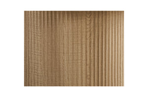 Table à manger ovale LAGOS – Décor chêne naturel