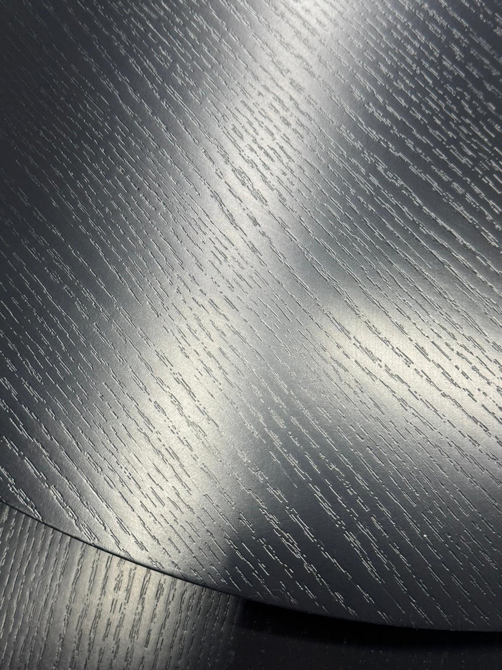 Table Basse Gigogne Ronde Noir – Bois & Métal – 80/60 cm